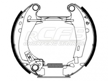 Brake Shoes for Peugeot