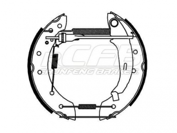 Brake Shoes for Peugeot