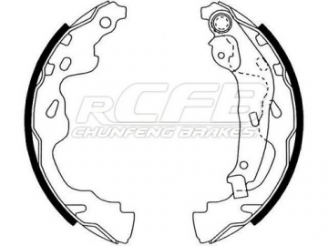 Brake Shoes for Citroen