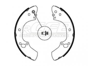 Brake Shoes for Opel