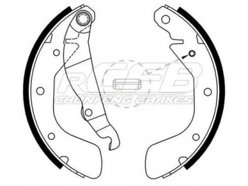 Brake Shoes for Opel