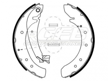 Brake Shoes for FIAT