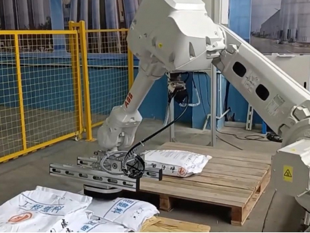 Robotic Bag Emptying Machine