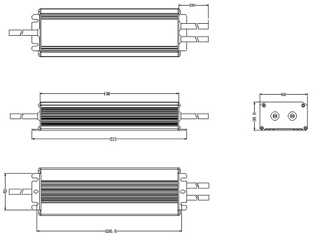 LED Transformers --IP67/LED power supplies / LED Drivers