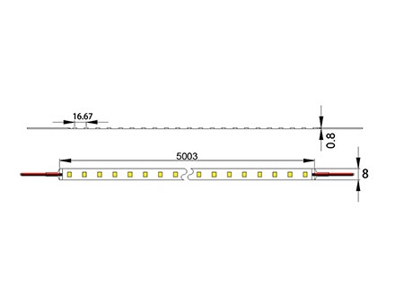 SMD3528 LED Strip Lights (9.6W)