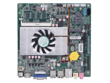 I3HGP/ I5HGP/ I7HGP Mini-ITX Motherboard, Intel® Celeron Processors, DC-Power