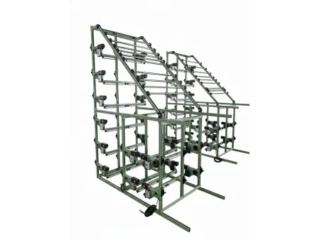 Integrated Active Warp Tension Control Warping Creel