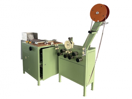 Tape Festooning Machine  Semi-automatic packing machine for handling elastic and rigid tapes