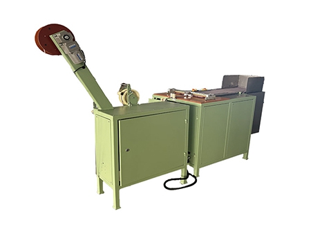 Tape Festooning Machine  Semi-automatic packing machine for handling elastic and rigid tapes