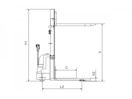 Walkie Stacker (Light Duty), KX-CDD-B