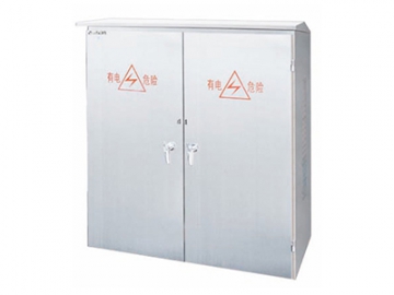 Free Standing Double Door Enclosure, 304/316L Stainless Steel, Continuous Hinge, IP66