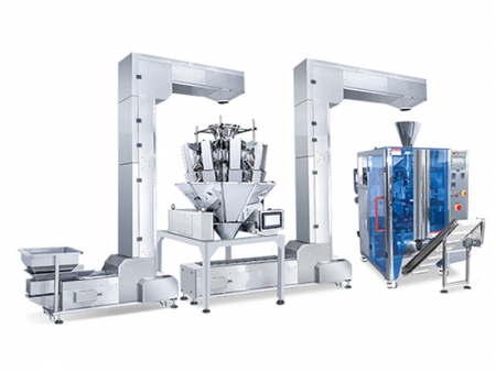 Fully Automatic Vertical Form Fill Seal Machine with Multihead Weigher