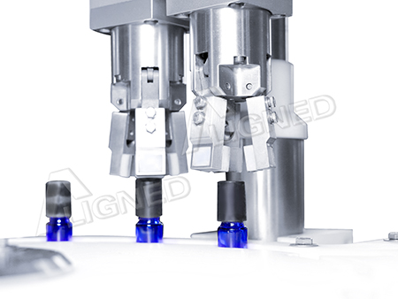 Automatic Liquid Filling, Plugging and Capping Machine