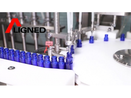 Automatic Liquid Filling, Plugging and Capping Machine