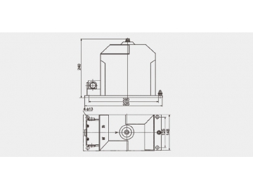 Medium Voltage Outdoor Voltage Transformer, JDZX10-10