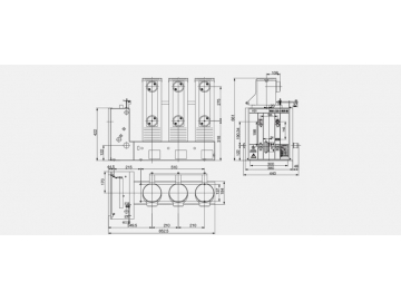 12/24kV Indoor Vacuum Circuit Breaker, ZN63A(VS1)-12C