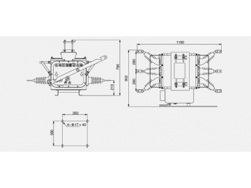 Outdoor Load Break Switch, FZW28-12F