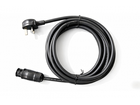 Type G Plug to AC Solar Connector Cable Assembly