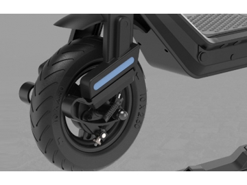 Electric Scooter, 10" Solid Rubber Tire, 500W Rear-wheel Drive, 105P Series