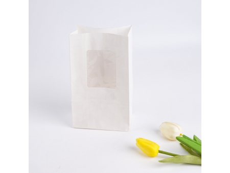 Window Patching Block Bottom Bag Making Machine