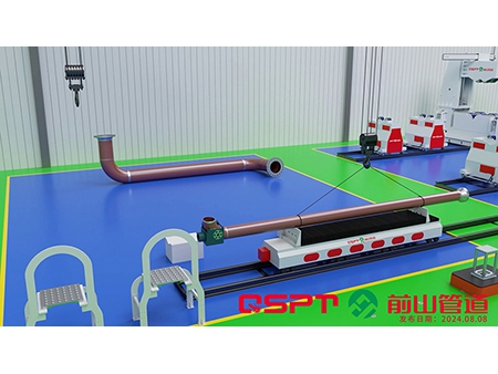 Pallet Carrier Type Prefabricated Pipe Spool Production Line