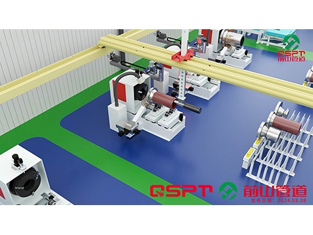 Heavy Duty Pressure Vessel Pipe Spool Production Line