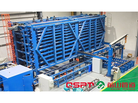 Automated Pipe Racking System for Pipe Spool Prefabrication