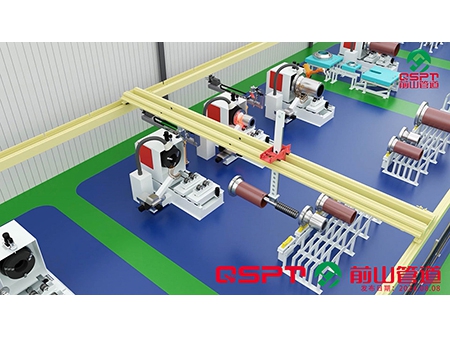 Heavy Duty Pressure Vessel Pipe Spool Production Line