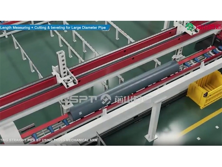 Modular Carrier Type Prefabricated Pipe Spool Production Line