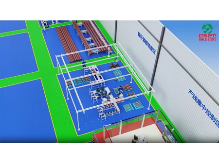 Pallet Carrier Type Prefabricated Pipe Spool Production Line