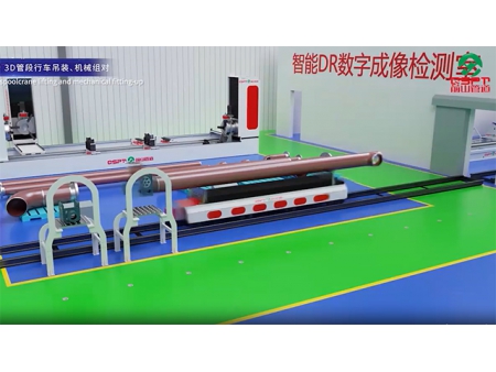 Pallet Carrier Type Prefabricated Pipe Spool Production Line