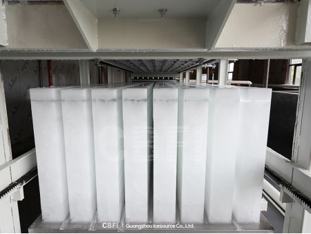10-ton Direct Cooling Ice Block Machine for Maoming Client in 2021