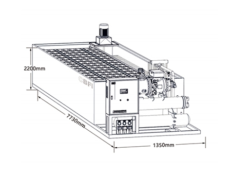 Block Ice Maker Block Ice Machine, BBI Series