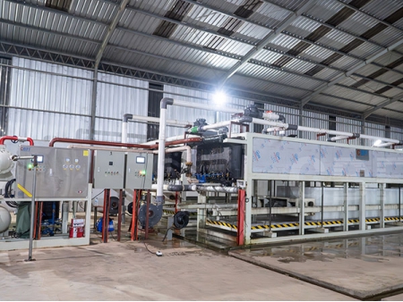 2 x 15-ton Direct Cooling Block Ice Machines on Bangka Island