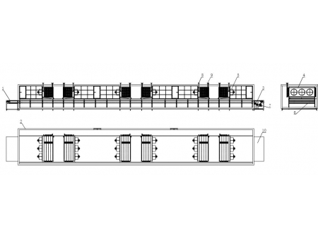 Quick Freezing Tunnel Freezer
