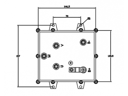 1500W Motor Controller (BLDC Square Wave) KTF03018A-C3