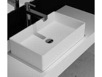 Artificial Stone Countertop Vessel Sink PS-2219