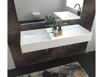 Artificial Stone Wall Mounted Sink PS-9006