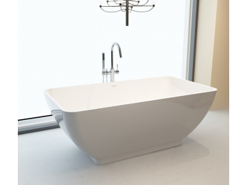 Solid Surface Artificial Stone Bath tub PS-8805