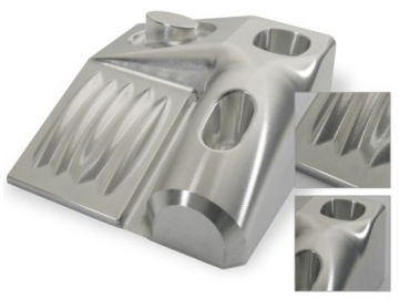 EMB17 Carbide End Mill HRC65 Naco-Coated Milling Cutter, 45°Spiral / Regular Model EMB