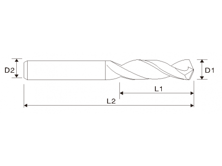 Solid Carbide Drills, DIN6539