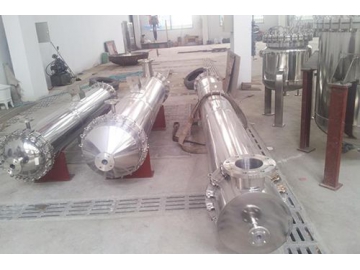 Titanium Shell and Tube Heat Exchanger