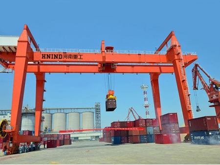 Rail Mounted Container Gantry Crane