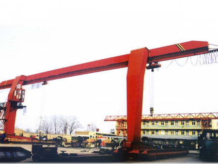 Single Beam Gantry Crane, with L-shaped Legs