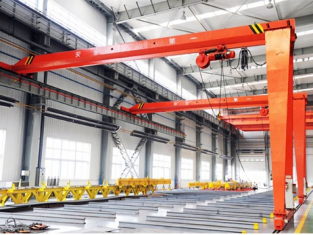 Single Girder Semi-Gantry Crane