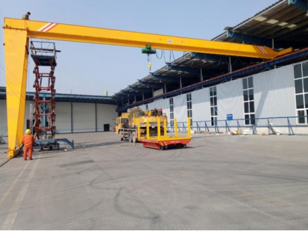 Single Girder Semi-Gantry Crane