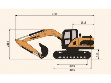 Crawler Excavator, FK150-9