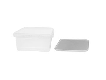 2500ml IML Plastic Container with Lid, CX076