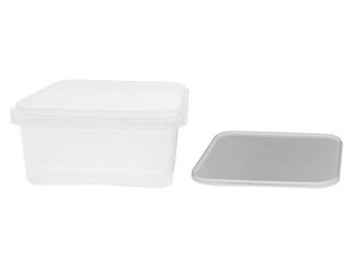 2500ml IML Plastic Container with Lid, CX076