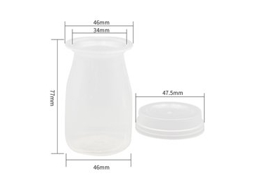 110ml IML Plastic Bottle with Lid, CX006B